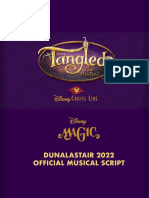 Tangled Musical Script