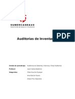 Auditorías de Inventarios