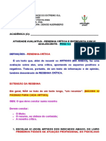 Ressenha de artigos sobre orientação profissional