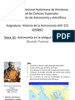 Historia de la Astronomía en la antigua Grecia