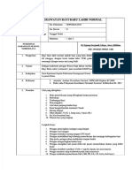 PDF Sop Perawatan Bayi Baru Lahir Normal - Compress