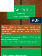 Aralin 4: Inihanda Ni: Jayboy Leguiz Jayme