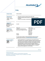 Composite Filler Putty: Technical Data Sheet