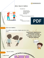 Infografia de Conflicto y Tipo de Conflictos