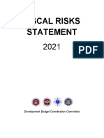 Fiscal Risks Statement 2021 For Circulation