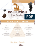 Plantilla Powerpoint Contaminacion