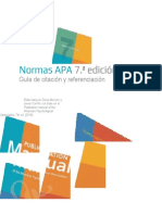 Adaptación Normas Apa Séptima Edición Universidad Central