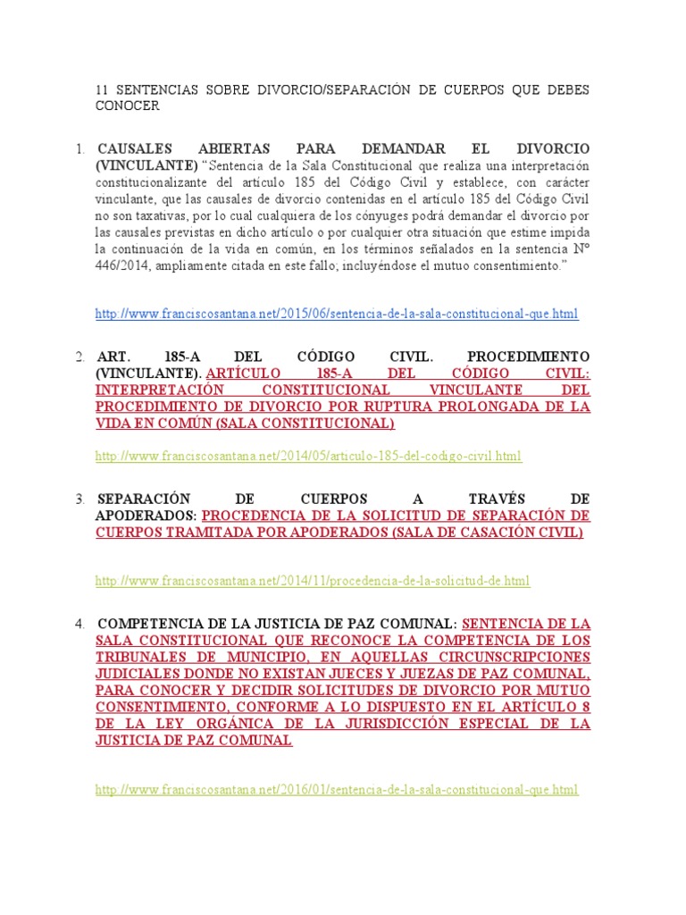 Sentencias De Divorcio: Juicio De Divorcio Incausado Modelo – EKYRO