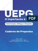UEPG - O Importante é Você - Caderno de Propostas Web