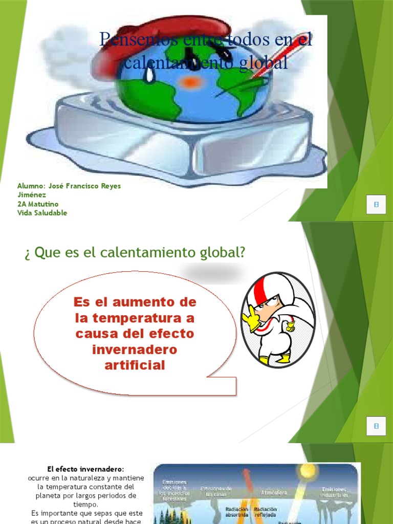 Calentamiento Global | PDF | Gases de efecto invernadero | Impacto ...