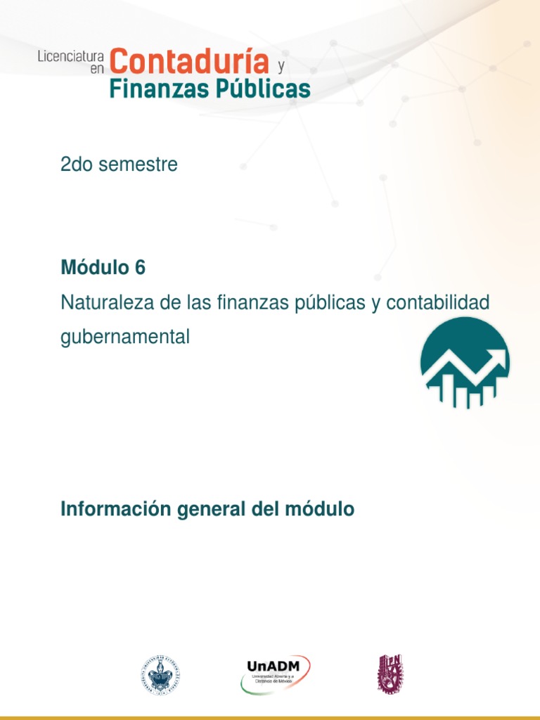 M6 Informacion General Del Modulo | PDF | Presupuesto | Evaluación