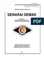 SENARAI SEMAK MODUL PPW 2017 (Edaran 01-11-2017)