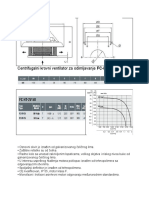 Centrifugalni Krovni Ventilator Za Odimljavanje FC