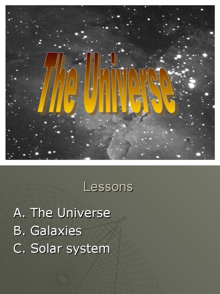 Formation of the Universe & Solar System | PDF | Planets | Solar System