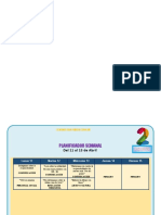 Horario Abril