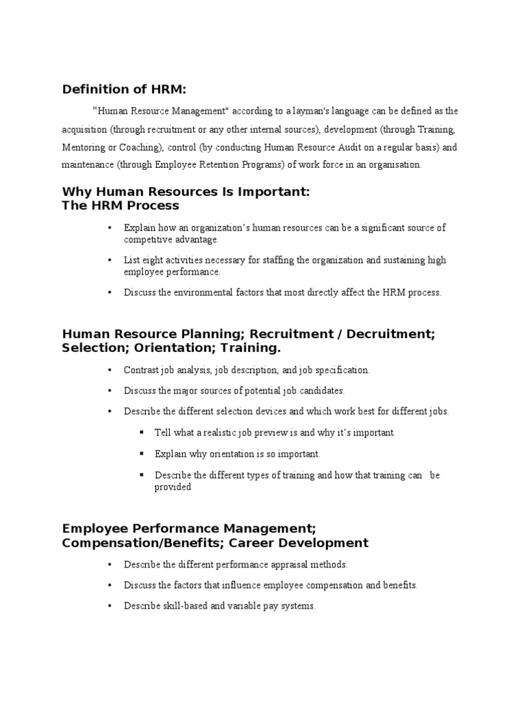 Understanding Compensation Management in HRM | PDF | Employment | Human ...