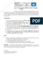 Plan de Mejoramiento para El Tercer Periodo Académico Del Área de Biología y Ecología