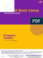 Ultima Boot Camp - Program Details