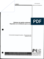 ISO 14001 2015 Ambiental