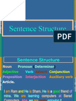 Sentence Structure