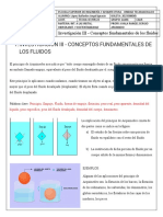 Investigación III - Conceptos Fundamentales de Los Fluidos