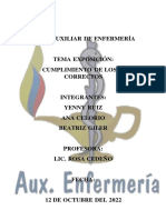 Curso Auxiliar de Enfermería: 10 pasos para la preparación y administración segura de medicamentos