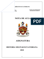 Historia Militar Ecuatoriana