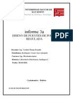 Informe 3a Analogica