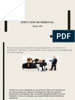 Inducción de Personal