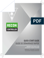 Recon Controller Guide de L'utilisateur