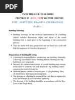 TNPSC Fs Unit-10 Building Drawing Part-1