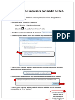 Instalación de Impresora Por Medio de Red