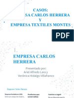 Empresas familiares: Estudio de caso de Empresa Carlos Herrera y Empresa Textiles Montes