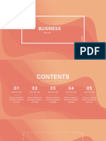 Business Template Gradient