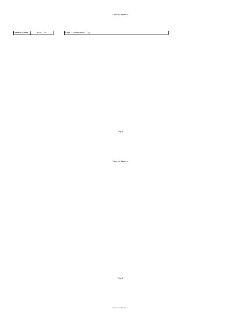 Convert MYR to Words in English | PDF