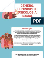 Genero Feminismo e Psico Social