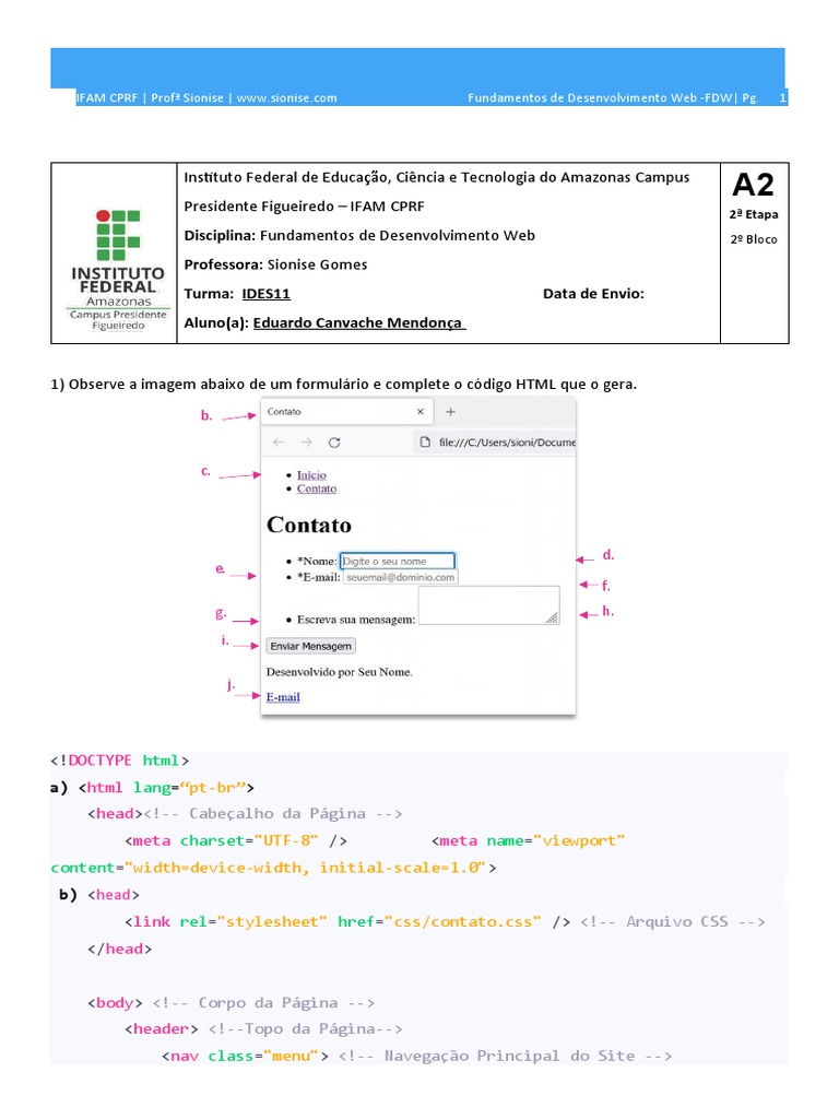Fundamento Web | PDF