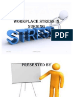 Workplace Stress in Nursing: Sources and Solutions