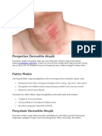 Dermatitis Atopik Gejala dan Pengobatan