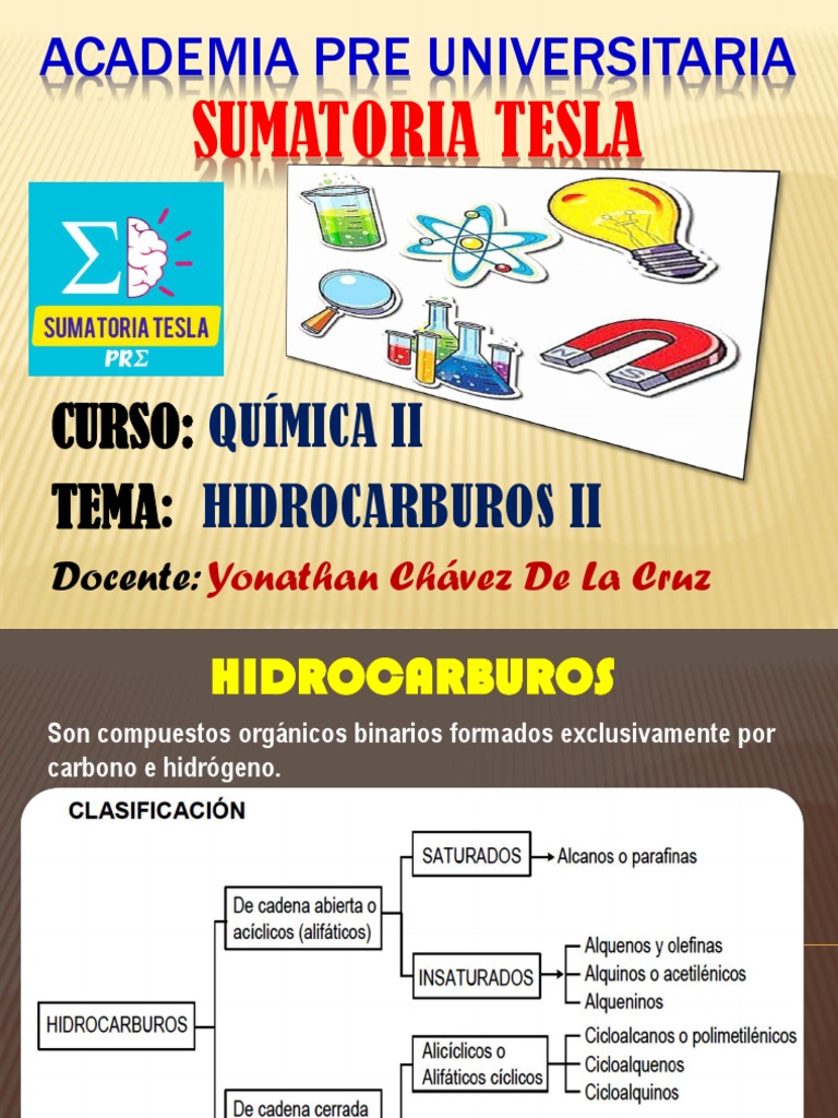 Hidrocarburos II-DIAPOS. | PDF