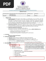 Detailed Lesson Plan FABMQ1W1