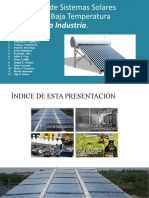 2022.09.24. Sistemas Calentamiento Solar en La Industria. Grupo #2.