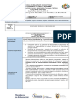 PROYECTO INTERDISCIPLINAR Cientifico SEMANA 9