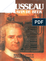 Biografía Rousseau Sir Gavin de Beer