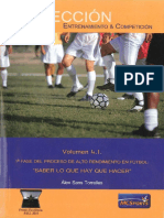 Colección Entrenamiento Competición - Volumen 4.1. - 1 Fase Del Proceso de Alto Rendimiento en Fútbol