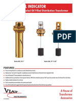 Liquid Level Indicator: For Hermetically Sealed Oil Filled Distribution Transformer