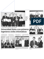 UTFSM titula a sus primeros ingenieros informáticos de campus Santiago - El Mercurio - 19.12.2007