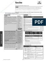 Year 8 Lesson Plan - Igneous Rocks