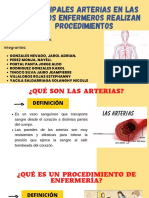 PRINCIPALES ARTERIAS EN LAS QUE LOS ENFERMEROS REALIZAN PROCEDIMIENTOS (1)