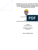 Estado de Resultados y Situación Financiera